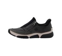 Basket Basse à Zip Rieker Napoli - Gris 38