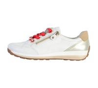 Basket Basse - ARA - Osaka Highsoft - Blanc/Rouge - Lacets - Synthétique - Confort Exceptionnel 40