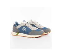 Basket Basse Cuir Colmar Travis Plus Shade - Denim Bleu Gris Sombre Vert 42