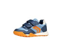 Basket Basse Cuir Geox J Ran E - Avio Clair - Marine 33