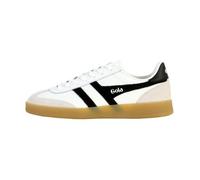 Basket Basse Cuir Gola Viper Leather - CMB744WB Blanc Noir Gomme 41