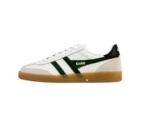Basket Basse Cuir Gola Viper Leather - White-Evergreen-Black-Gum 42