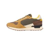 Basket Basse Cuir Napapijri - Noir Marron - Homme - Lacets - Plat 42