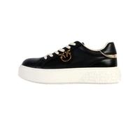 Basket Basse Cuir Pinko Yoko 01 - Noir Platinium 40