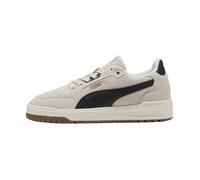 Basket Basse Cuir Puma Shuffle Downtown SD - Vapor Gris Puma Noir Or 40