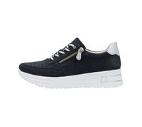 Basket Basse Cuir Rieker Alabama - Bleu 39