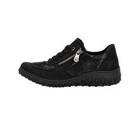 Basket Basse Cuir Rieker Scuol - Noir 36