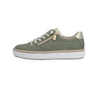 Basket Basse Cuir Rieker Sheepsuede