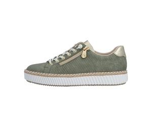 Basket Basse Cuir Rieker Sheepsuede