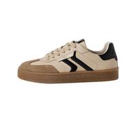 Basket Basse Cuir Tamaris - Beige comb 37