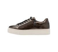 Basket Basse Cuir Tamaris - Bronze Pat 38
