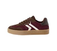 Basket Basse Cuir Tamaris - Merlot Comb 40