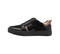 Basket Basse Cuir Tamaris - Noir Comb 38