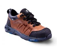 Basket basse de sécurité marron GASTON MILLE pour homme maçon BTP Addict brown s3 hro src hi ci - ADBM3 45
