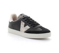 Basket basse en cuir noir - VICTORIA - 1126198 - Lacets - Homme