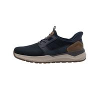 Basket Basse - RIEKER - Bergamo - Bleu - Lacets - Plat - Homme 44