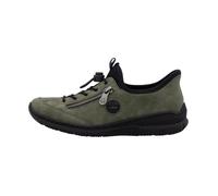 Basket Basse Rieker Scuba - Vert - Lacets - Compensé - Femme - Confort Exceptionnel 39