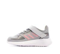 Basket Bébé - Adidas - Runfalcon 2.0 - Gris - Scratch - Plat 25