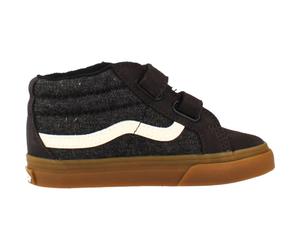 Basket Bébé Cuir Sk8-mid Reissue Noir Black 20