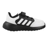 Basket Bébé Garçon Running En Textile Velcro Noir Black 22