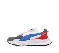 Basket - Puma - Wild Rider - Blanc - Tige textile - Semelle synthétique