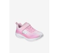Skechers Boundless Color Blitz Baskets pour Fille, Textile Rose Clair avec Bordure Multicolore, Pointure 47