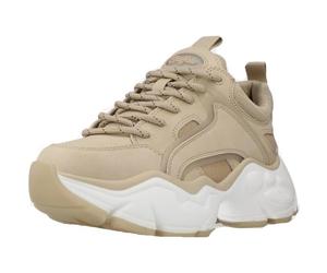 Basket Buffalo 135399 Beige - BUFFALO - 135399 - Femme - Synthétique - Lacets 39