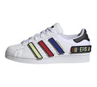 Basket Cadet adidas Originals SUPERSTAR - Blanc - Lacets - Tige textile 38 2/3