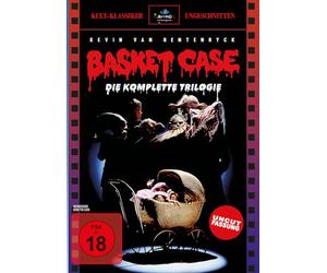 Basket Case 1-3 / 3 Filme auf einer Disc - Rote Disc-Box