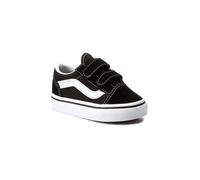 Chaussures Vans Old Skool V noir pur blanc bébé - 24