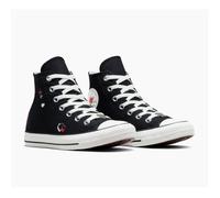 Basket Converse Chuck Taylor All CTAS Heart - Noir - Adulte - Mixte - Lacets - Textile 37 1/2