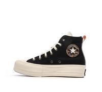 Basket Converse HI ALL STAR LIFT - CONVERSE - Noir - Tige en toile - Semelle plateforme extérieure - Amorti EVA 37