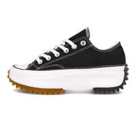 Basket Converse RUN STAR HIKE LO - Noir, Blanc - Construction en toile biologique - Lacets 44 1/2