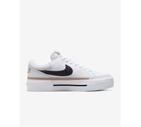 Basket Court Legacy Lift - NIKE - Blanc - Lacets - Compensé - Synthétique 35,5