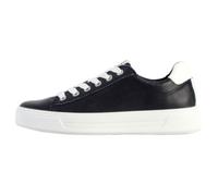 Basket Cuir Ara CourtYard - Bleu Blanc 36