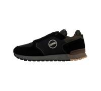 Basket Cuir Colmar Travis Boost - Noir-Chocolat 44