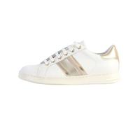 Geox Basket cuir Jaysen – Blanc/Or clair – Taille 38