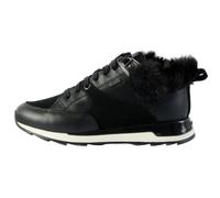 Basket Cuir Geox New Aneko - Femme - Noir - Lacets - Confort exceptionnel 35