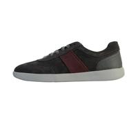 Basket Cuir Geox Rieti - Noir/Bordeau