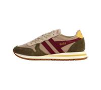 Basket Cuir Gola Daytona Chute - Bone/Khaki/Cerise 36