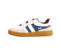 Basket Cuir Gola Eagle Strap - Blanc/Moonlight/Burgundy 34
