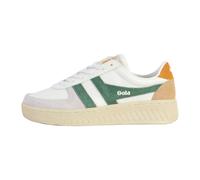 Gola - Women's Grandslam Trident - Baskets - UK 6 | EU 39 - white / evergreen / sun