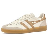 Basket Cuir Gola Viper Leather - Blanc cassé/Bone/Caramel clair 36