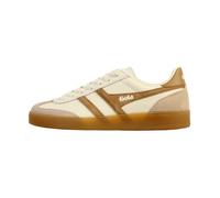 Basket Cuir Gola Viper Leather - Blanc cassé/Bone/Caramel clair 40