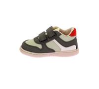 Kickers KICKMOTION,Sneakers Bas Bebe Kaki Vert Blanc, 19 EU