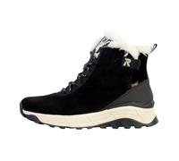 Basket Cuir Montante Rieker - Femme - Noir - À Lacets - Plat 39