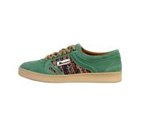 Basket Cuir Morrison Maya - Menta Cordones Yute 44