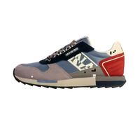 Basket Cuir Napapijri Virtus - Blue/Taupe 40