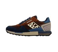 Basket Cuir Napapijri Virtus - Marron/Marine 40