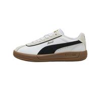 Basket Cuir Puma Club Klassika - Blanc-Noir - Warm blanc 38